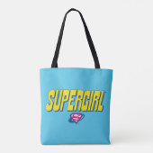 Supergirl Pop Logo トートバッグ (裏面)