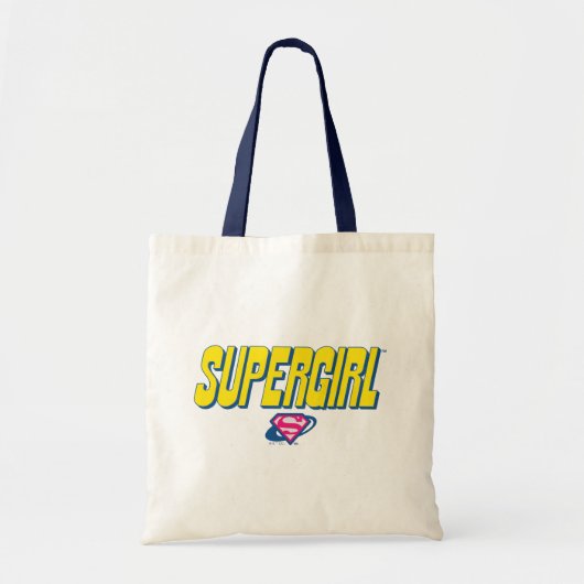 Supergirl Pop Logo トートバッグ (正面)