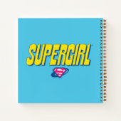 Supergirl Pop Logo ノートブック (裏面)