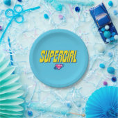 Supergirl Pop Logo ペーパープレート (パーティー)