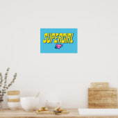 Supergirl Pop Logo ポスター (キッチン)