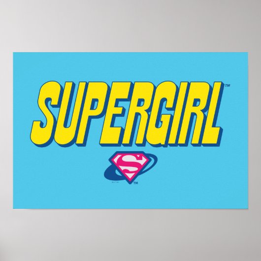 Supergirl Pop Logo ポスター (正面)