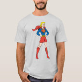 Supergirl Pose 7 Tシャツ (正面)