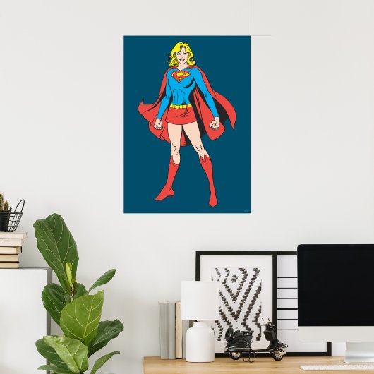 Supergirl Poses ポスター (ホームオフィス)