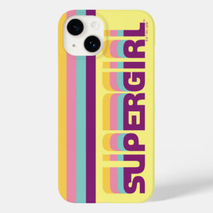 Supergirl Retro Colorshift Graphic Case-Mate iPhone 14ケース