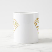 Supergirl Studded S-Shield ジャンボコーヒーマグカップ (正面)