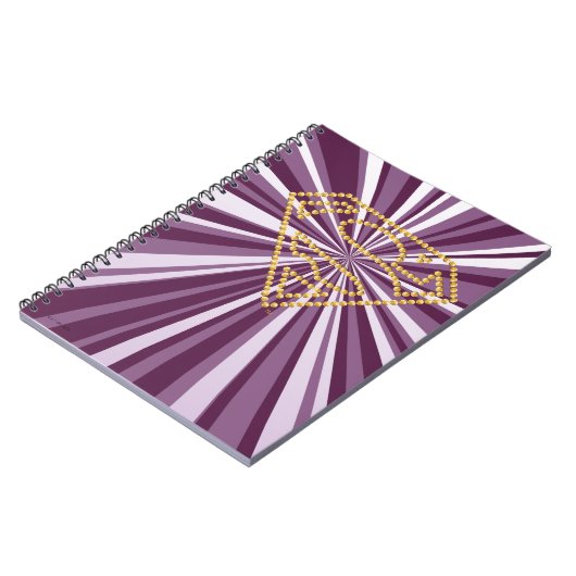 Supergirl Studded S-Shield ノートブック (左側)