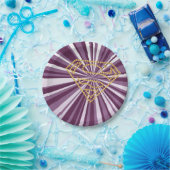 Supergirl Studded S-Shield ペーパープレート (パーティー)