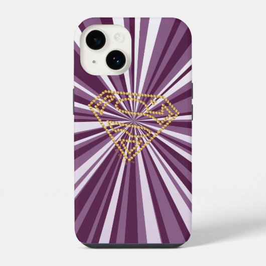 Supergirl Studded S-Shield iPhoneケース (裏面)