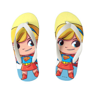 Supergirl "The Future Is Female" キッズビーチサンダル