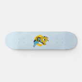 Superhero bee cartoon skateboard スケートボード (横)