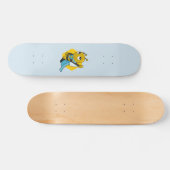Superhero bee cartoon skateboard スケートボード (横)