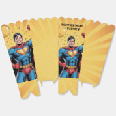 Superhero Boys Birthday Party フェイバーボックス (見開き)