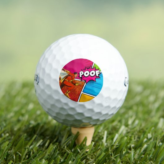 Superhero Callaway Supersoft Golf Balls ゴルフボール (インサイチュ 木)