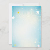 Superhero Cartoon Boy Photo Birthday Party  招待状 (裏面)