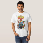 Superhero Comic Comics 80s 90s Retro Vintage Tシャツ (正面フル)
