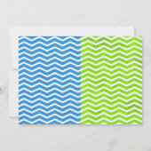 Superhero & Dinosaur Joint Birthday Invitation 招待状 (裏面)