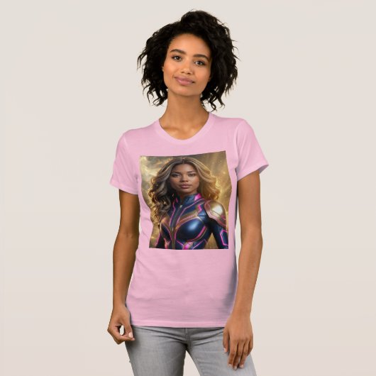 SUPERHERO - FANTASY SCI-FI Tシャツ (正面フル)