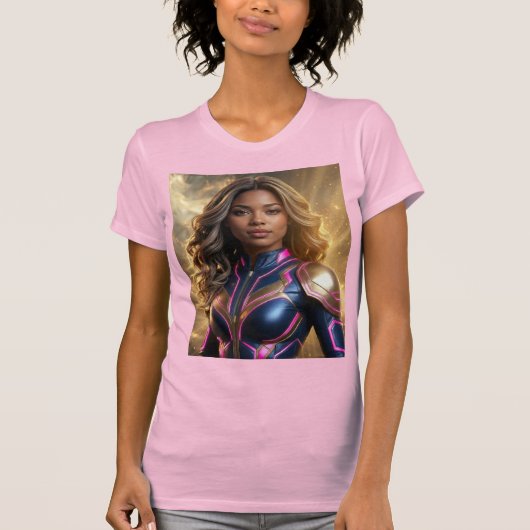 SUPERHERO - FANTASY SCI-FI Tシャツ (正面)