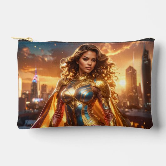 SUPERHERO - FEMALE SUPERHERO アクセサリーポーチ (正面)