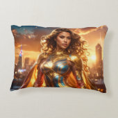 SUPERHERO - FEMALE SUPERHERO アクセントクッション (裏面)