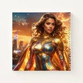 SUPERHERO - FEMALE SUPERHERO ノートブック (裏面)