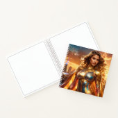 SUPERHERO - FEMALE SUPERHERO ノートブック (内部)