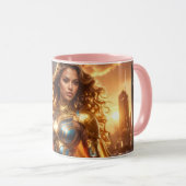 SUPERHERO - FEMALE SUPERHERO マグカップ (正面右)