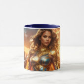 SUPERHERO - FEMALE SUPERHERO マグカップ (中央)