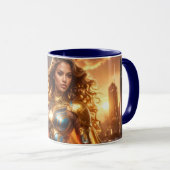 SUPERHERO - FEMALE SUPERHERO マグカップ (正面右)