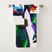  superhero hand set バスタオルセット (インサイチュ)