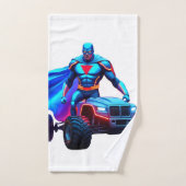  superhero hand set バスタオルセット (ハンドタオル)