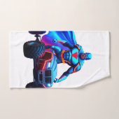  superhero hand set バスタオルセット (ハンドタオル)