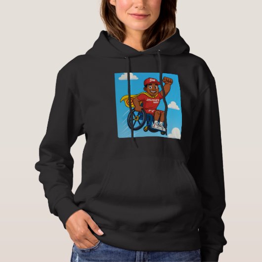 Superhero Hoodie Womens パーカ (正面)
