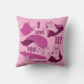 Superhero ILY - ASL Design クッション (裏面)