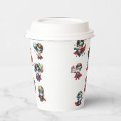 Superhero Paper Cups | Kids Birthday Party Cups 紙コップ (左)