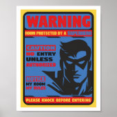 Superhero Poster ポスター (正面)