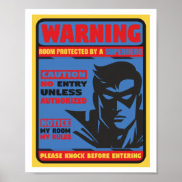 Superhero Poster ポスター