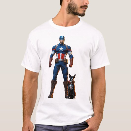 Superhero Strength T-Shirt Designs Tシャツ (正面)