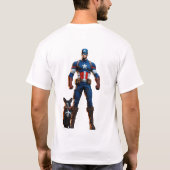 Superhero Strength T-Shirt Designs Tシャツ (裏面)