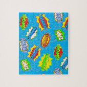 Superhero Super Powers Colorful Kid's ジグソーパズル (縦)