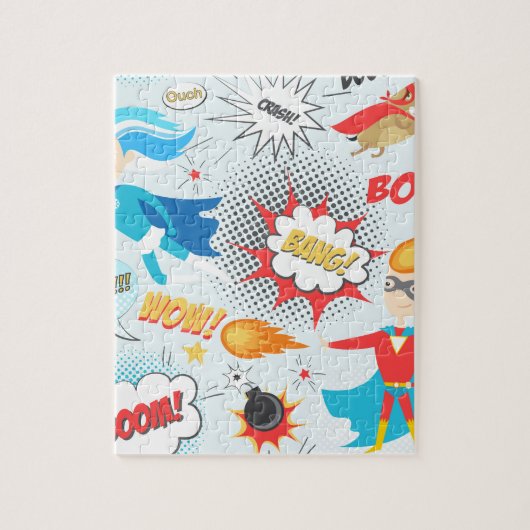 Superheroes ジグソーパズル (縦)