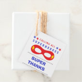 Superherosパーティーすごい感謝していユー フェイバータグ (インサイチュ)