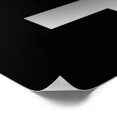 Superimposed fetus over male and female symbols ポスター (角)