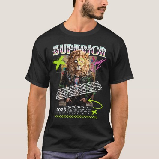 Superior - Urban Jungle Rebellion Tシャツ (正面)