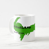 SuperiorLandの第51州のマグ コーヒーマグカップ (正面左)