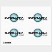 Superlumina Sticker 楕円形シール (シート)