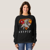 Superman (2025 Movie) Krypto Shield T-Shirt スウェットシャツ (正面フル)