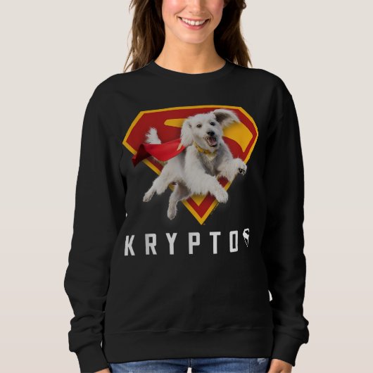Superman (2025 Movie) Krypto Shield T-Shirt スウェットシャツ (正面)