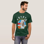 Superman 2025 Movie Krypto Sky family Tシャツ (正面フル)
